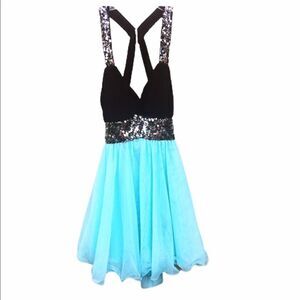 Blondie nights cocktail-prom dress 9